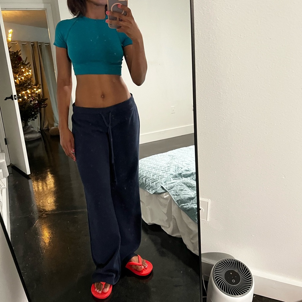 Alphalete Teal Activewear Top